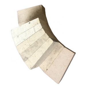 Henan refractory products manufacturer factory supply cement wedge shape high alumina refractory bricks