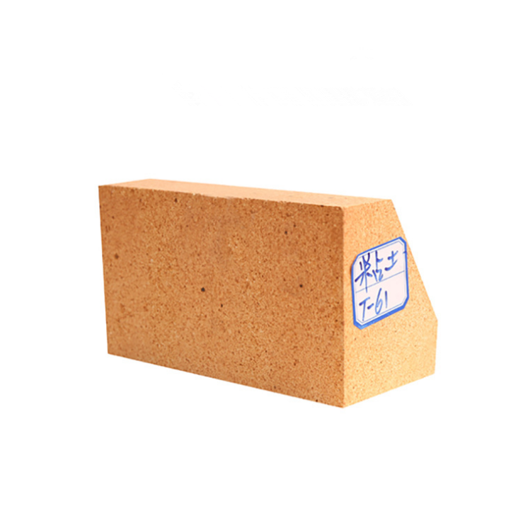 Wedge refractory fire clay brick for steel mill heating furnace