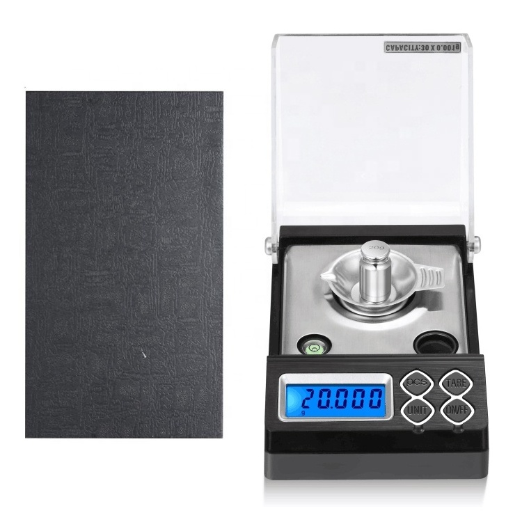 Accuracy 20g 30g 50g 0.001g Pocket Digital Gold Diamond Jewelry Balance Weight Electronic Gram Precise Scale