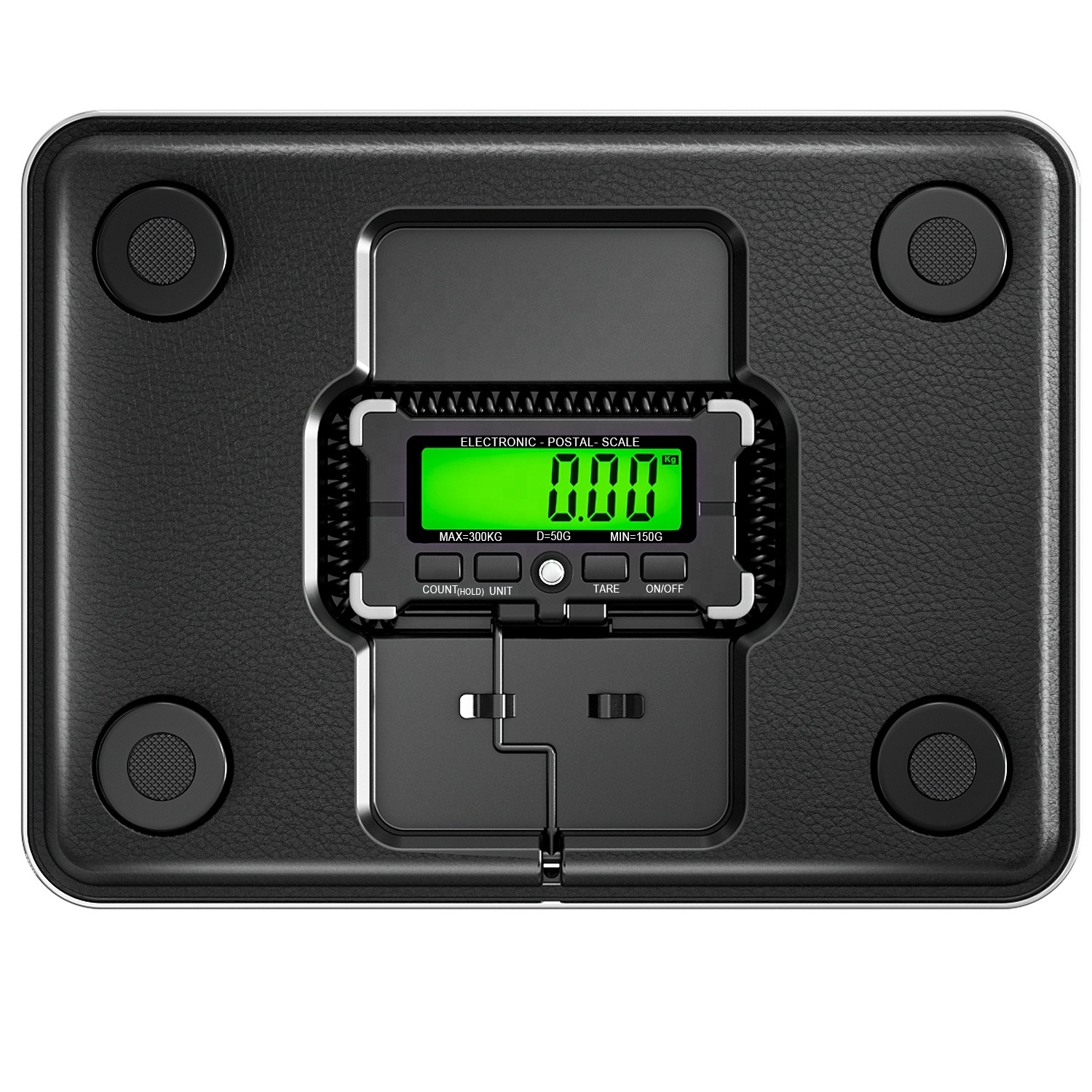 440lbs 200kg USB Stainless Steel luggage Platform Postal Weight Measuring Floor Scale stainless steel postal  luggage scale