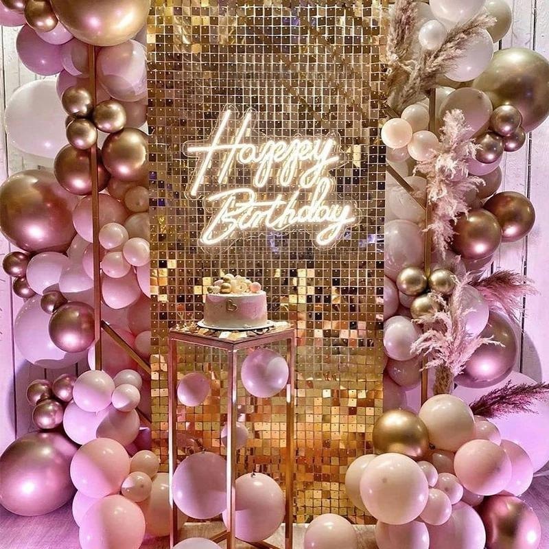 Shimmer sequin wall panel Wedding Party Sequin Wall Panel Baby Shower Background Wall Decor Shimmer Laser Backdrop