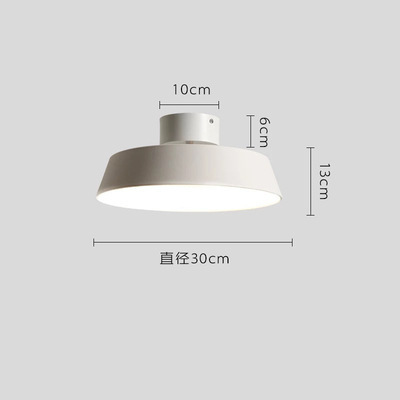 Ceiling light led round ultra-thin 30w led ceiling light bathroom modern ceiling light bedroom black