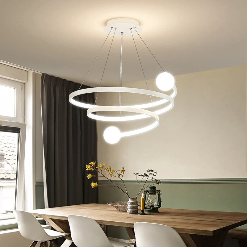 Gold/black LED Pendant lights Lighting for Office Dining Living room Kitchen Lustre LED Home deco Modern Pendant Lamp Fixtures