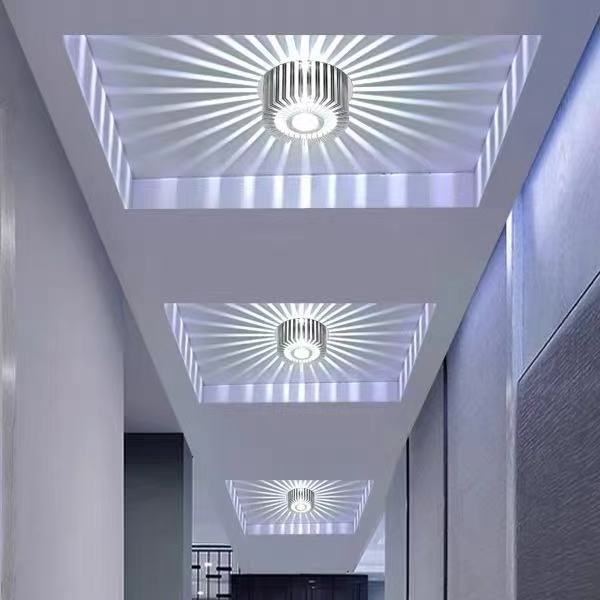 RGB ceiling light  decorative aluminum  kitchen bedroom living room modern smart led ceiling light