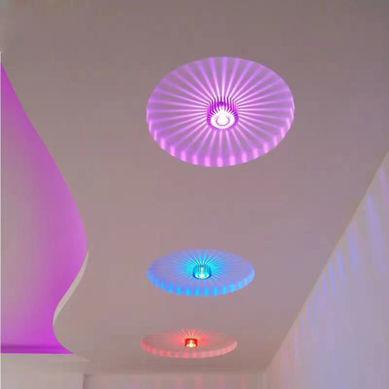 RGB ceiling light  decorative aluminum  kitchen bedroom living room modern smart led ceiling light