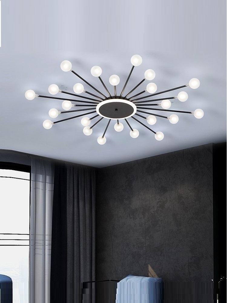 Led Ceiling Chandelier For Living Room Bedroom Home light Ball Glass Shade Modern Led Lamp Lighting Chandeliers