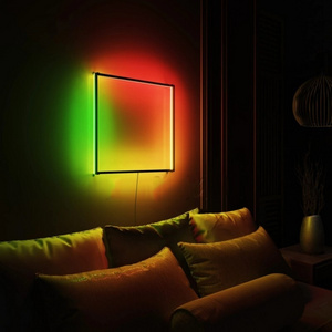 Simple Modern LED Led Plug Night Light Wall Lamp Light and Decoration Romantic RGB Colorful Atmosphere Dimmable Lamp