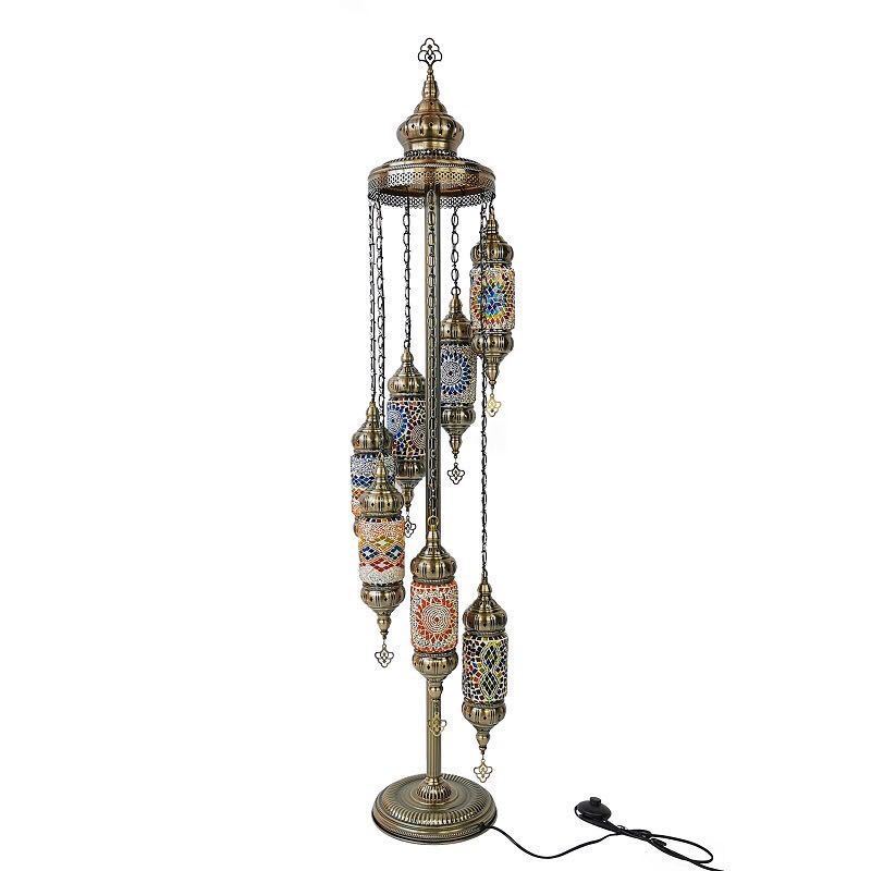 TaiTokin exotic ethnic handmade Turkish retro romantic bedroom living room luxury Tiffany modern floor lamp