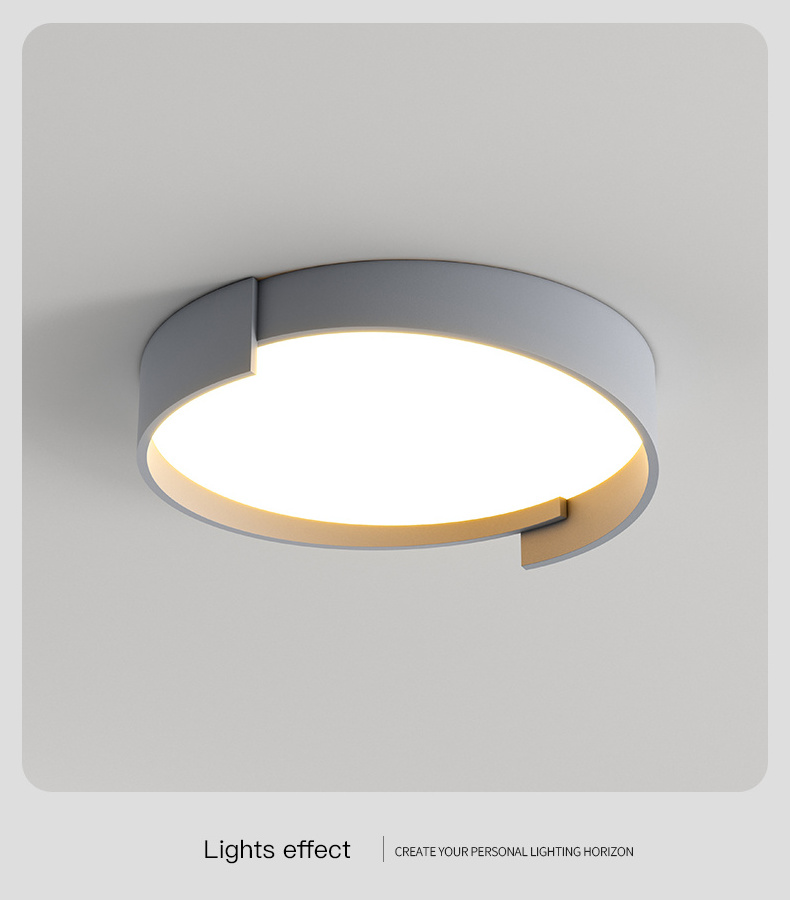 Modern LED Ceiling Light For Bedroom Living Room Dining Room Kitchen Round Ring Design Chandelier Smart Remote Decorate Lamp