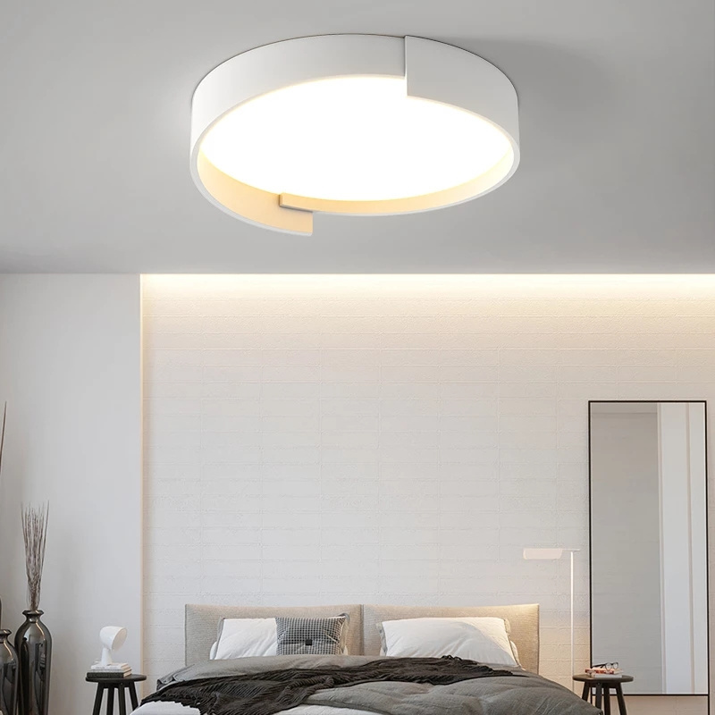 Modern LED Ceiling Light For Bedroom Living Room Dining Room Kitchen Round Ring Design Chandelier Smart Remote Decorate Lamp