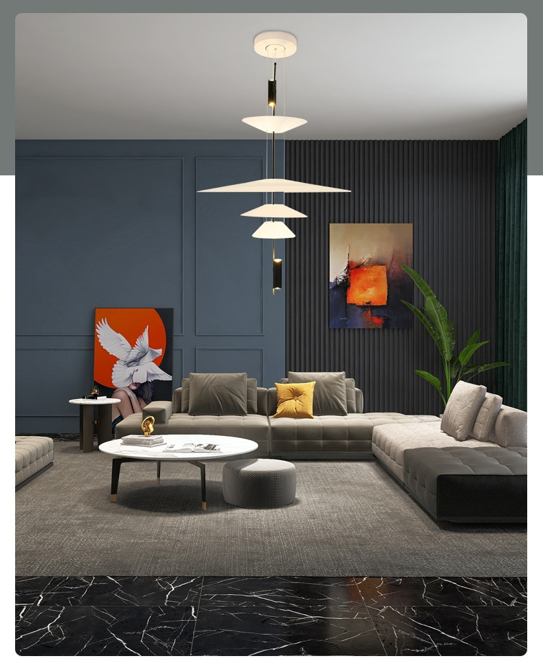 2023  Nordic Ceiling Light Chandelier Modern Pendant Lamp LED Fancy Lights for Home Living Room