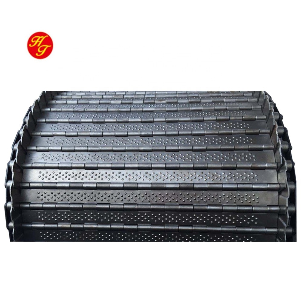 Pitch 38.1mm transportband roller chain conveyor hinged belting conveyor belt metal chip conveyor chain