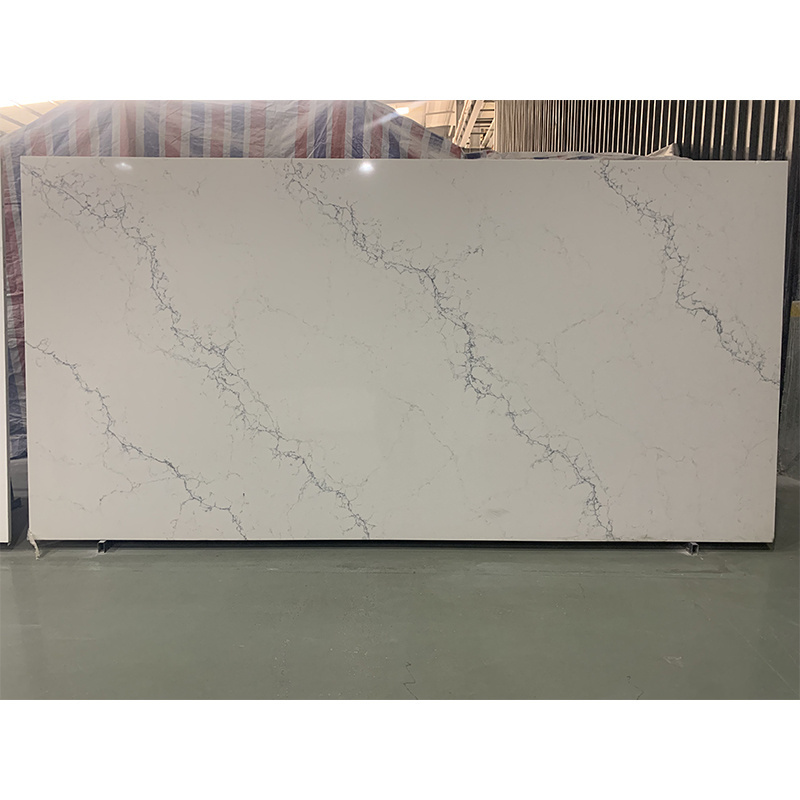 Calacatta Gold Quartz For Kitchen Countertop Backsplash Quartz Carrara White Quartz Stone