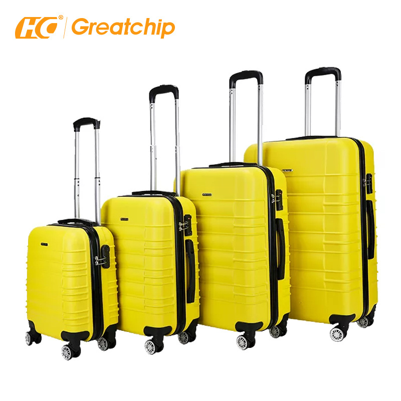 Hot sale simple design travel ABS bayer carry-on trolley carry-on suitcases travelling bags luggage sets