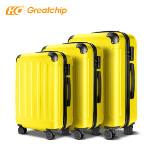 Grass Green Bag 3 pcs Set Valise ABS Trolley Luggage Travel Suitcase multifunction suitcase