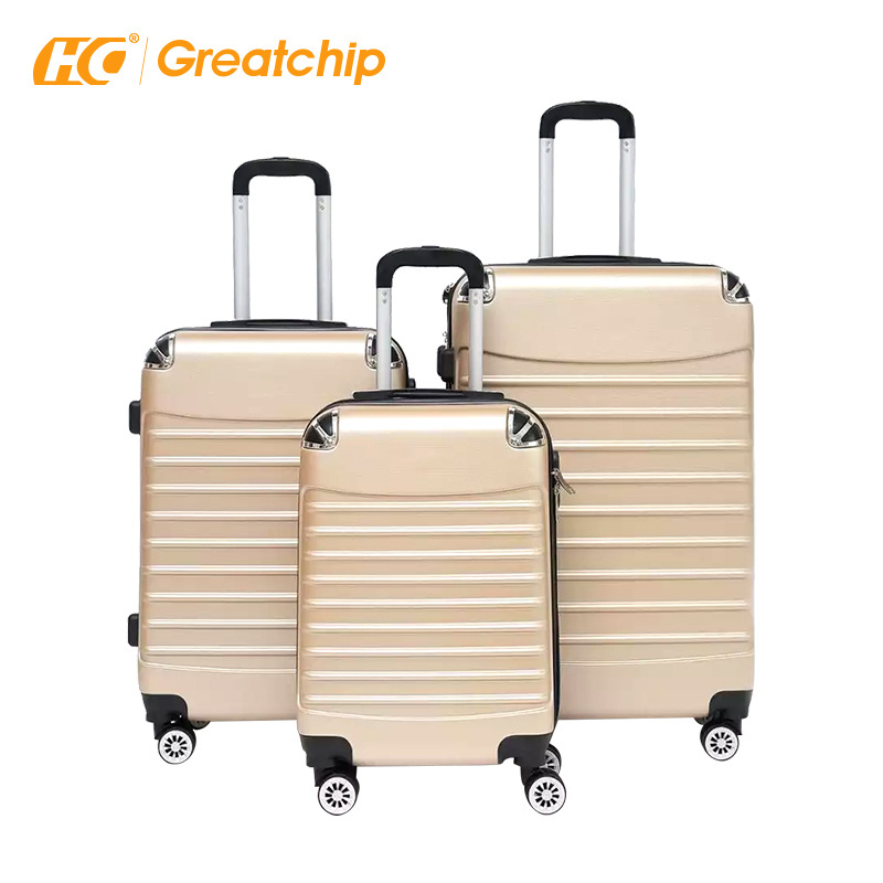 High Quality 3 pcs Set Hard Luggage 20