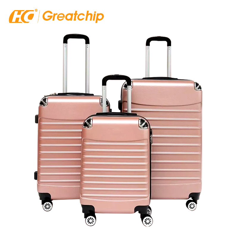 High Quality 3 pcs Set Hard Luggage 20