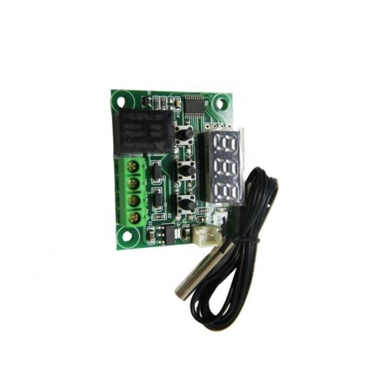 XH-W1209 12V 1209 Digital Cool/Heat Temp Thermostat Thermometer Temperature Controller On/Off Switch -50-110C Acrylic Box