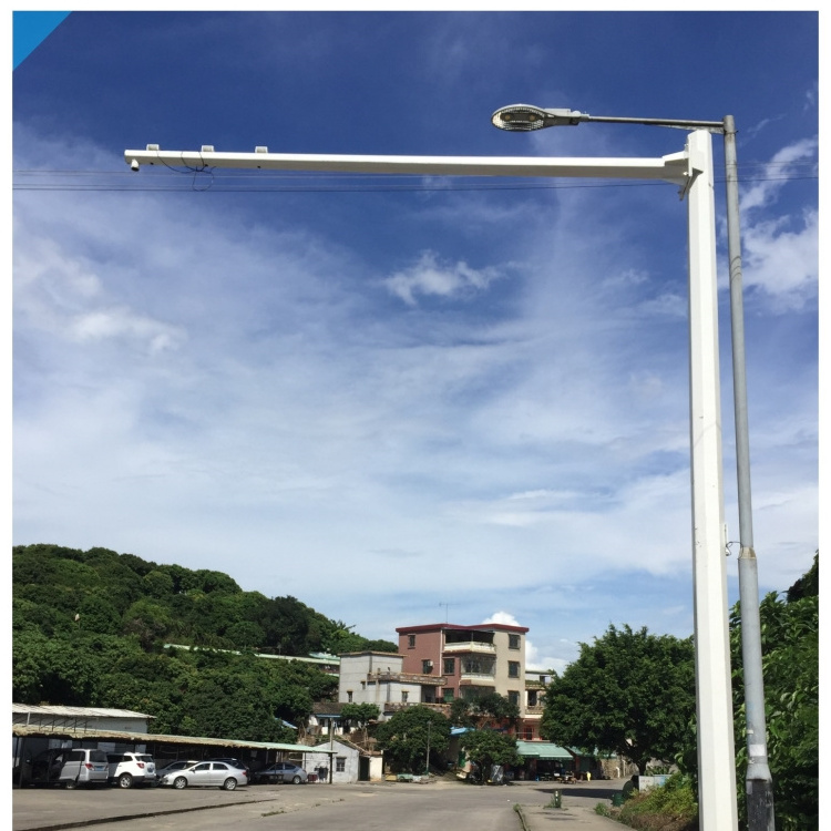 12m Road Monitoring Traffic Signal Steel Electric Galvanized Street Lighting Pole