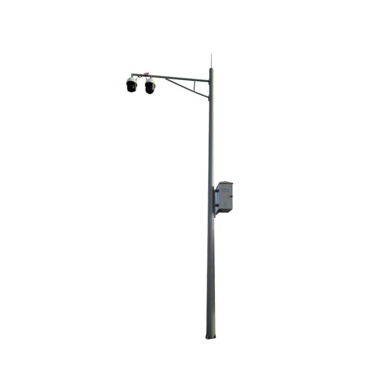 High quality price discount galvanized steel telescopic CCTV camera mast pole steel metal pole