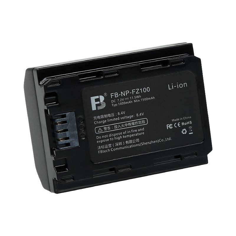 FB NP-FZ100 Rechargeable outdoor lithium batteries camcorder camera battery for sony a7m3 A7c A7R3 a7s3 A7R4 A7M4 7RM3 A9M2 A