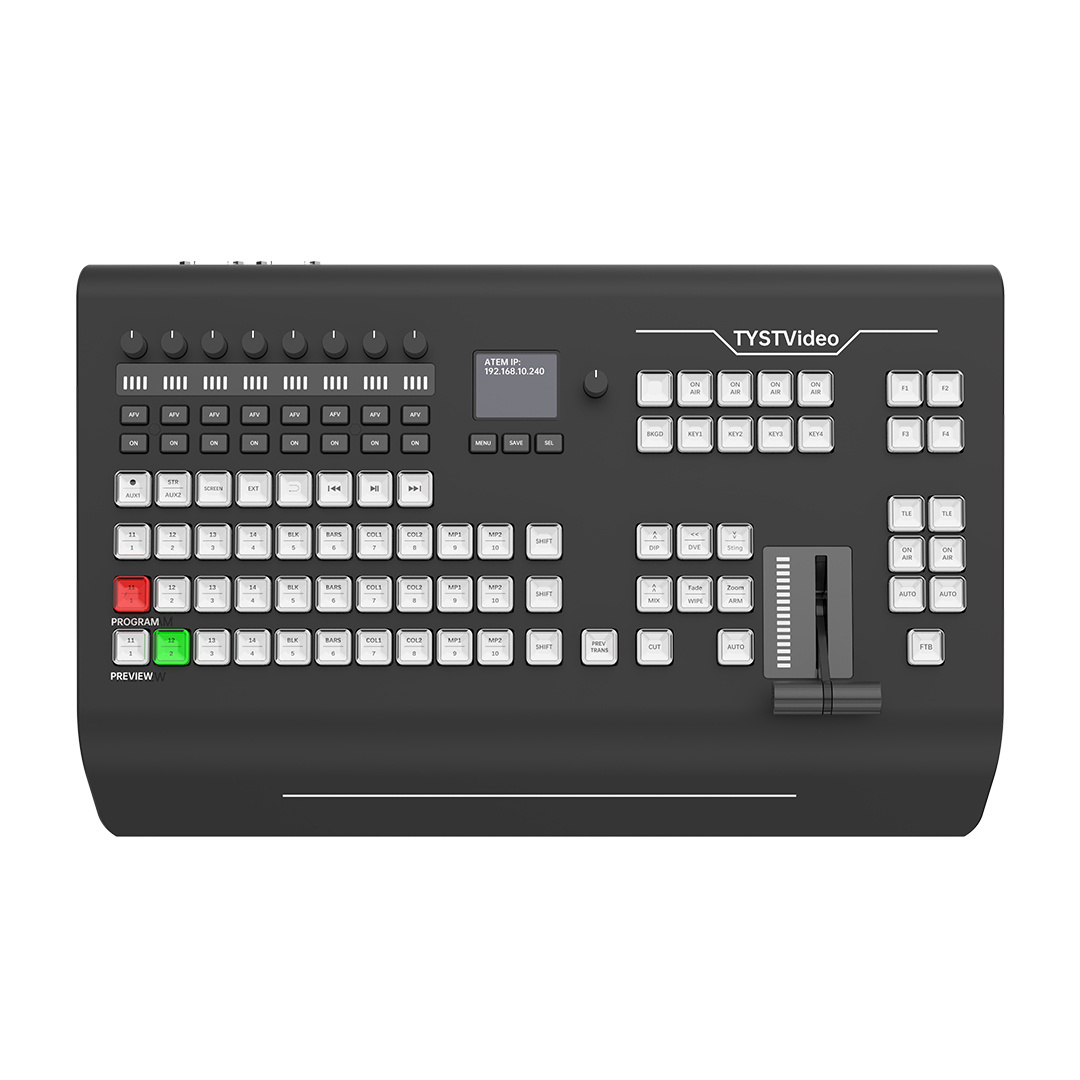 Tyst Factory Direct Supply Blackmagic Atem Switcher And Vmix Control Panel With Midi Protocol