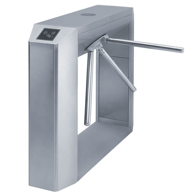 hua ting  OEM Sliding Turnstile / QR code turnstile door / Security Swing Barrier Gate For Public Lobby