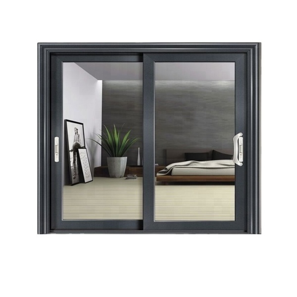 Customized heatproof soundproof reflective glass aluminum sliding window