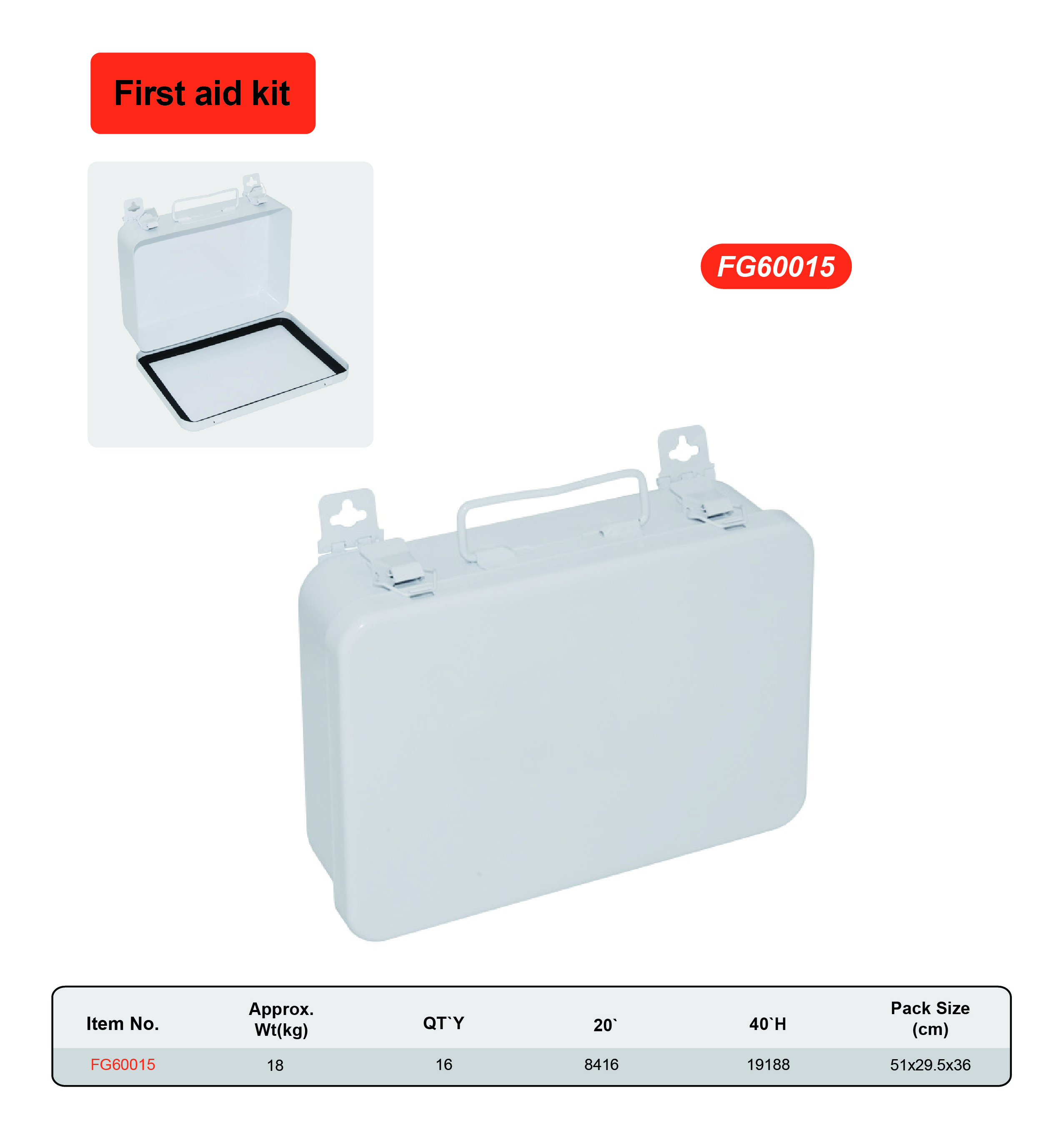 High Level  Hospital Lockable Metal Box Fixed on The Wall Safe Medicine Cabinet First Aid Boxes in Promotion