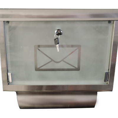 The New Stainless Steel Waterproof, Rust Proof, Anti Theft And Durable Mailbox On Sale