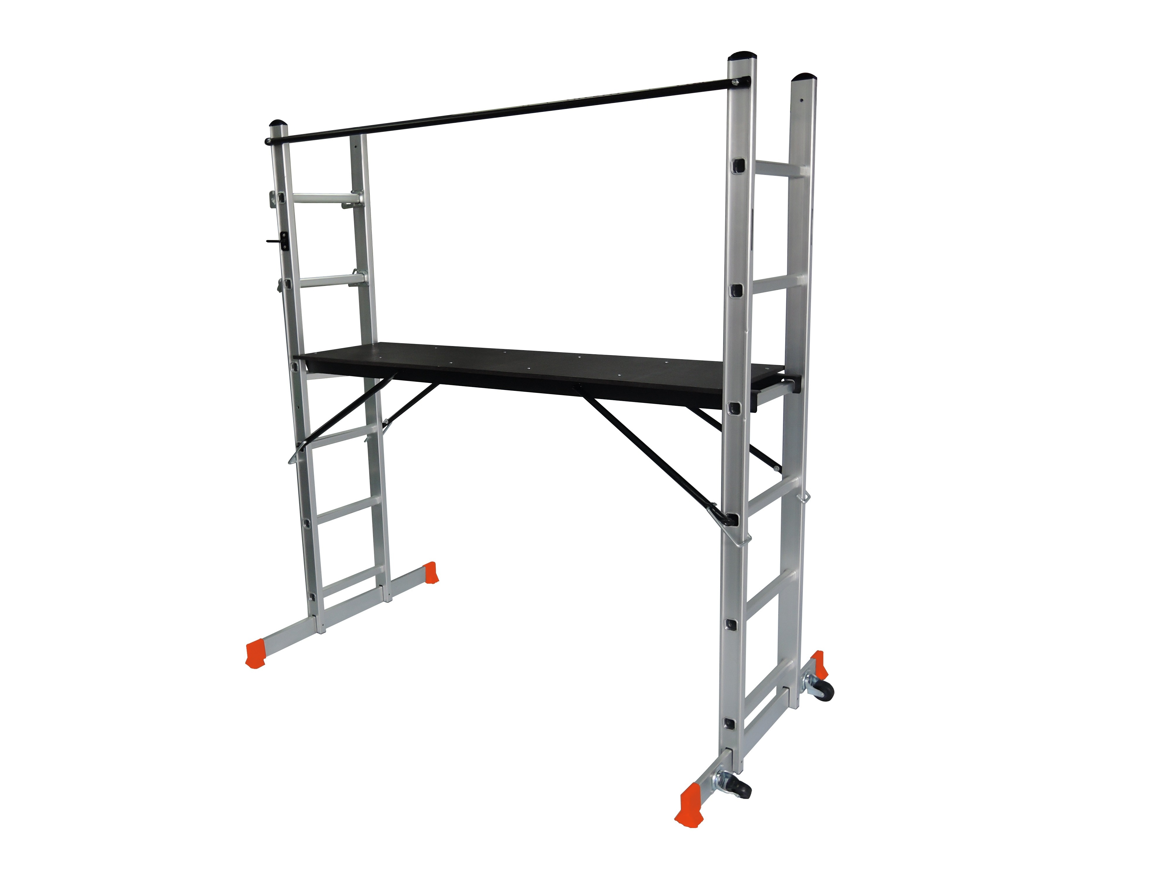 Aluminium Scaffolding Ladder with  Working Platform for Construction