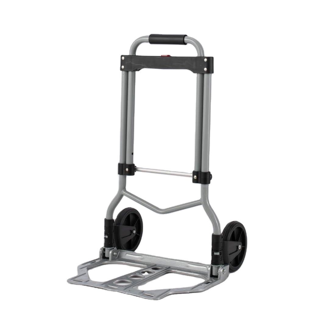 Push Luggage Baggage Trolley Cart Multi function Foldable Hand Truck Folding trolley