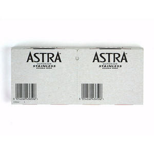 Platinum stainless steel Astra Superior Razor Baldes safety disposable razor blade  sell well The most popular wholesale