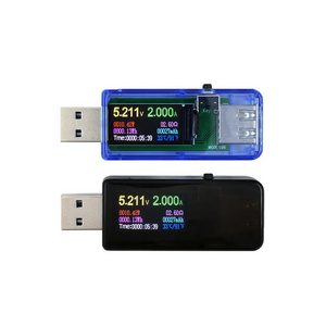 U96P 6.5A 13 in 1 USB Tester DC Digital Voltmeter Amp Voltage Current Volt Ammeter Detector Power Bank Charger Indicator Meter