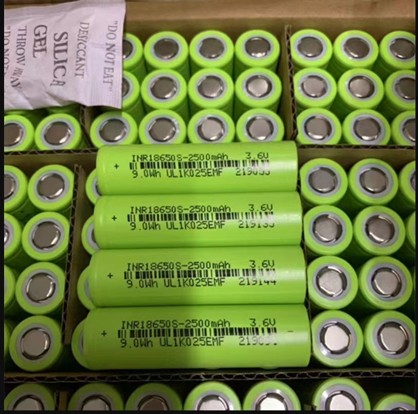 New 18650 battery 5c power model 18650 lithium battery 2500mah dedicated for electric vehicle power tools