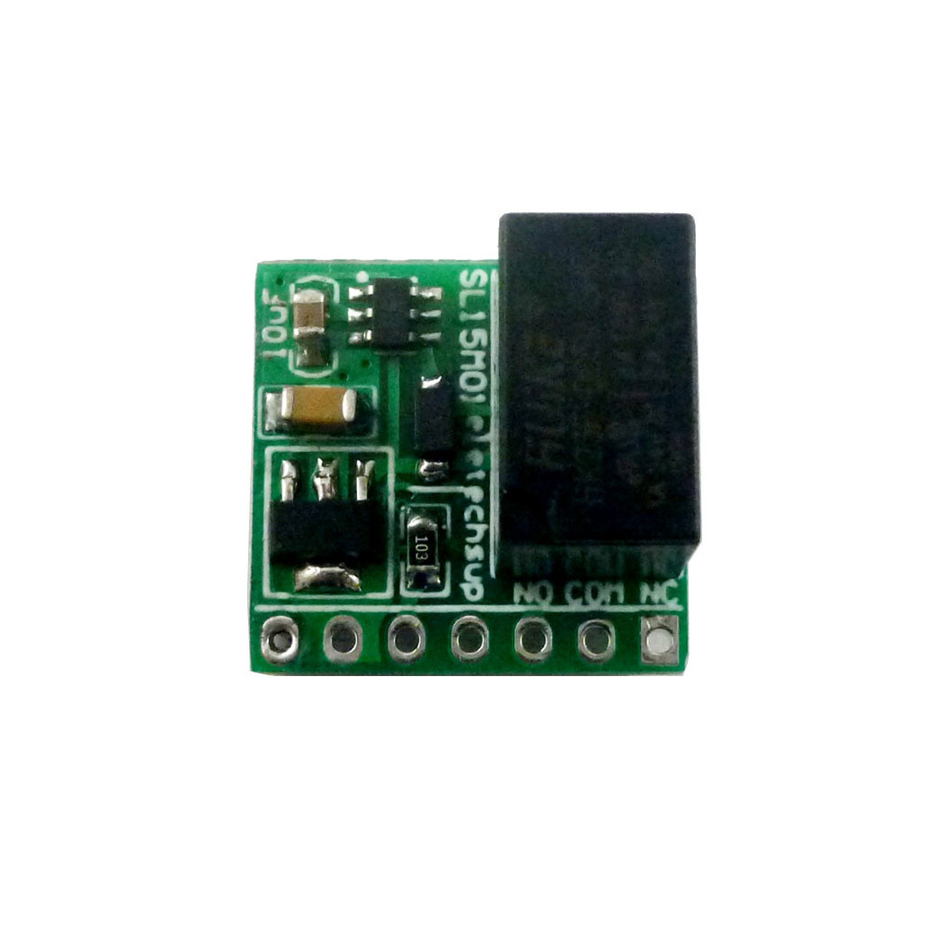 2A mini 1-channel 12V self-locking relay module bistable switch board