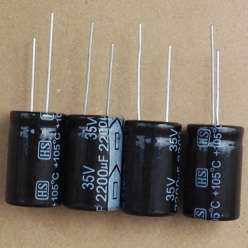 350V 10uF Radial Lead Electrolytic Capacitor