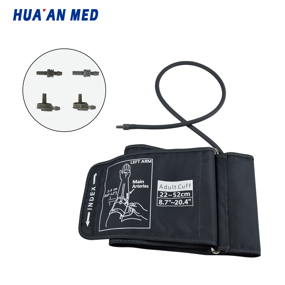 Hua an Med Automatic Arm Blood Pressure Monitor Arm Cuff With Connector