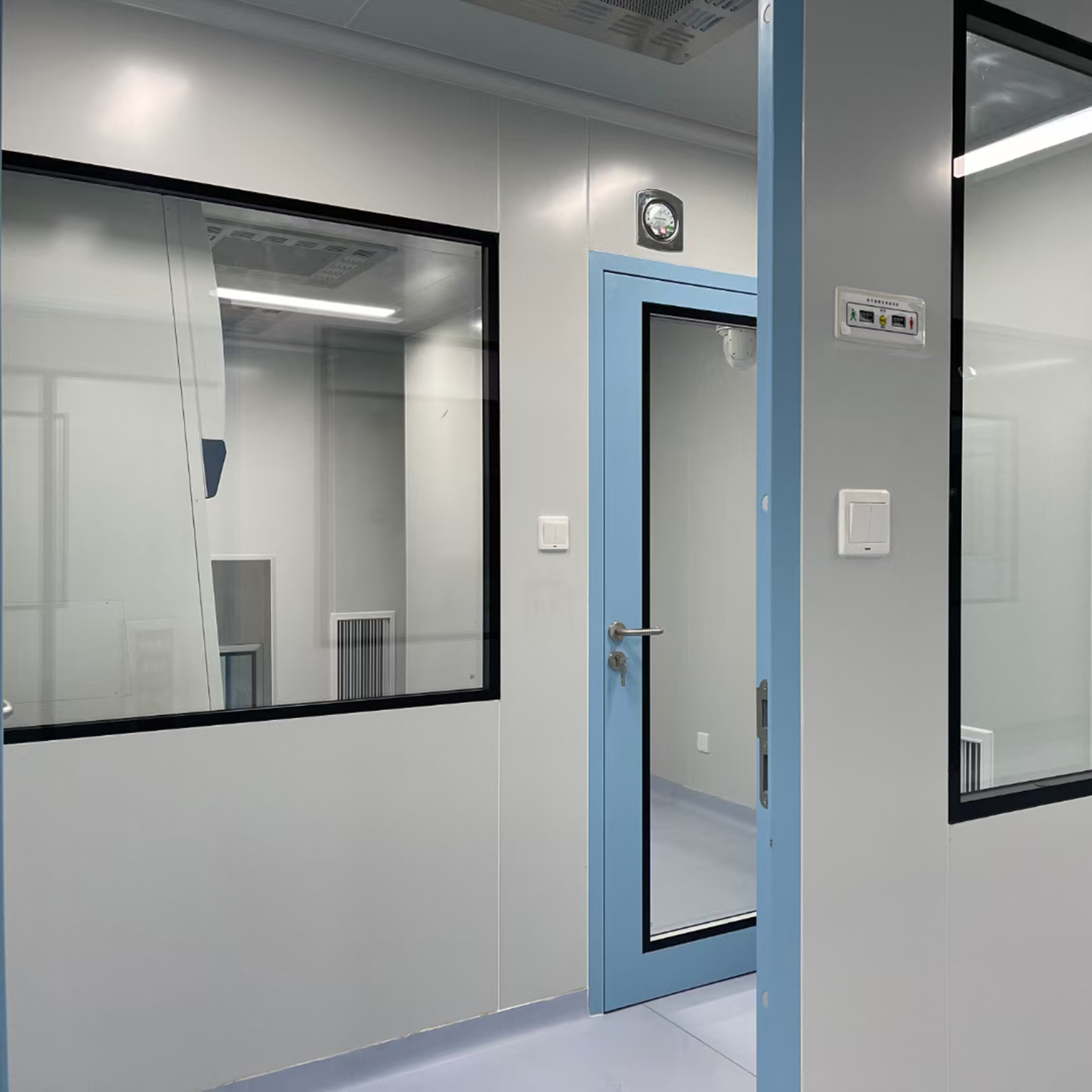 Sound Insulation Clean Room Steel Door hermetic sliding Room clean room swing door