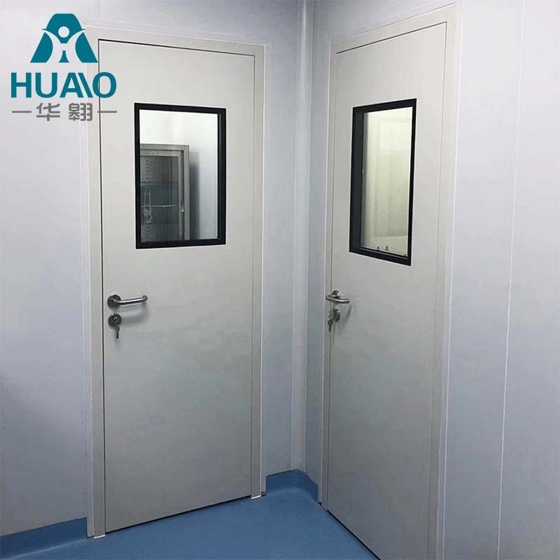 Sound Insulation Clean Room Steel Door hermetic sliding Room clean room swing door