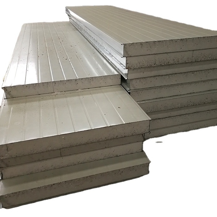 Factory Manufacture Various Metal Polyurethane Foam Wall Pu Roof Sandwich Panel