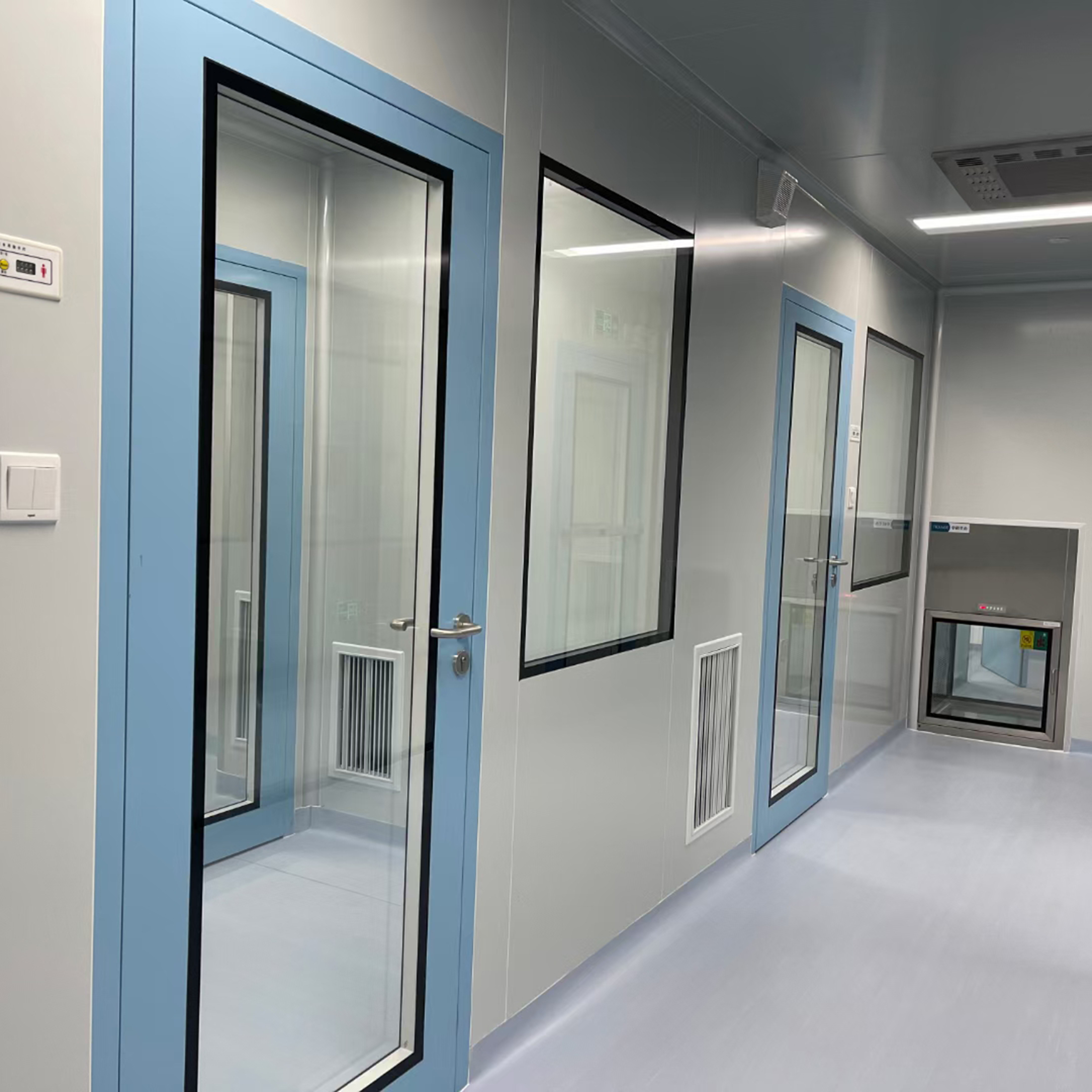 modular cleanroom window Aluminum Alloy Windows