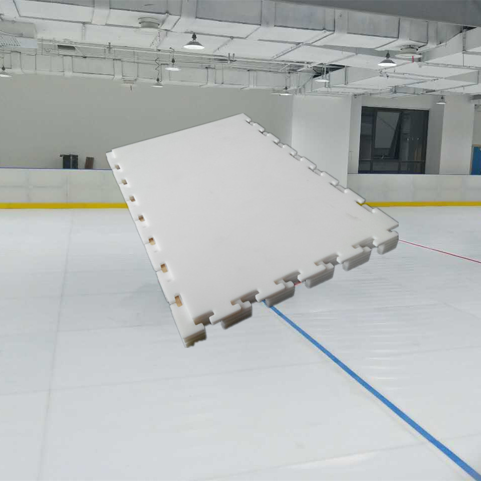 Hochey synthetic ice rinks/used synthetic ice for sale/custom size synthetic ice rink