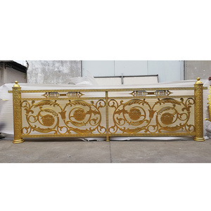 Nice Design cast aluminum copper Balcony balustrade stairs railings