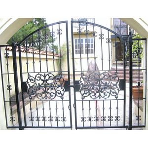 Home Front Gate Design Steel Swing Gate Wrought Iron Fence Gate