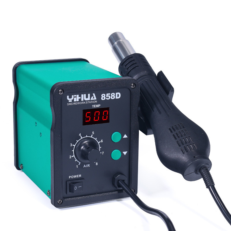 8786 Soldering Station Hot Air Gun 2-in-1 Constant Temperature Desoldering Station Mobile Phone Repair Soldering Station