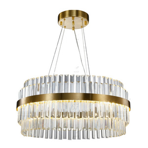 Round chandelier flush mount ceiling light lighting for living room dining room lobby bathroom restaurant