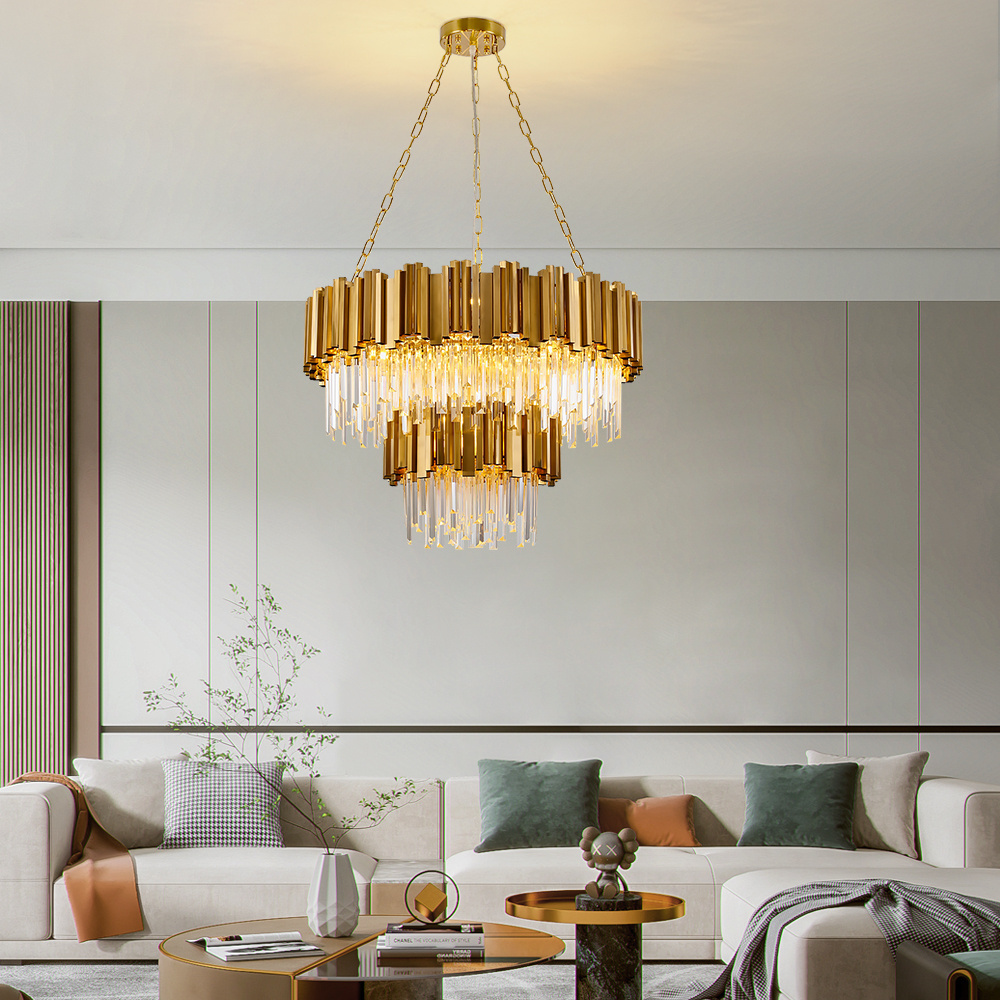 Modern Lighting Luxury Chandelier Restaurant Decorative Crystal Chandelier Living Room Chandelier