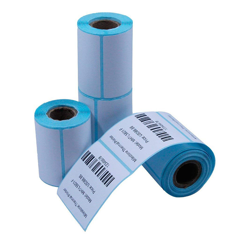 100x150 4x6 1000 sheets roll blank waterproof self-adhesive thermal paper mailing address shipping sticker labels