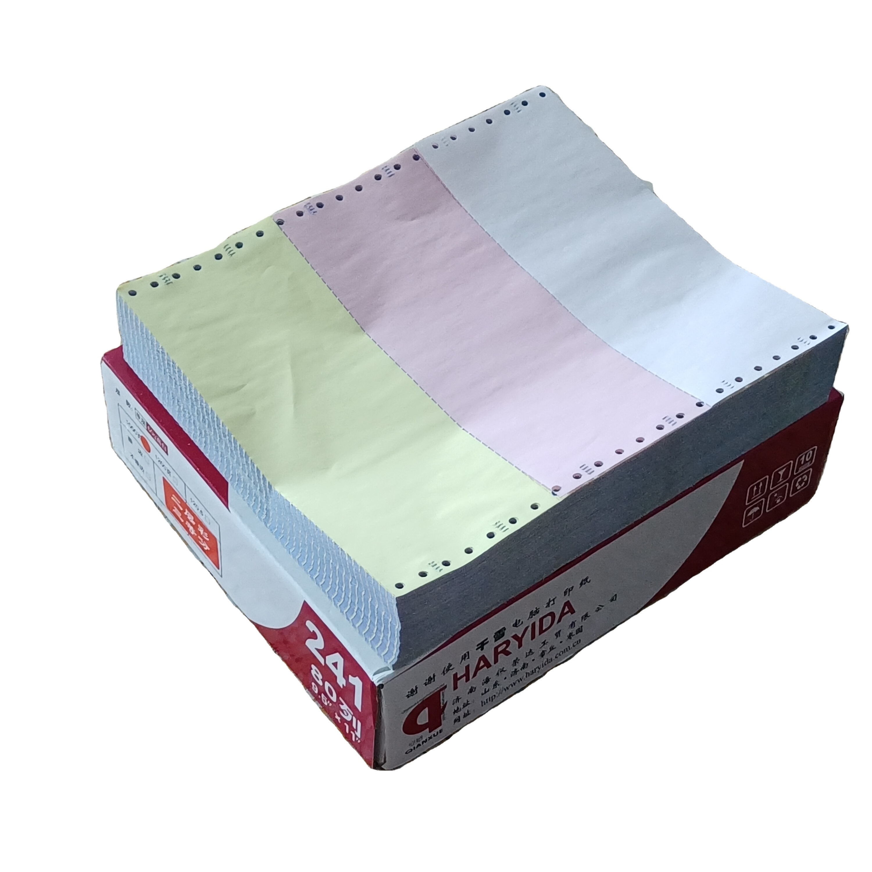 Carbonless Copy Paper 2 3 4 5 plys continuous printing paper office paper